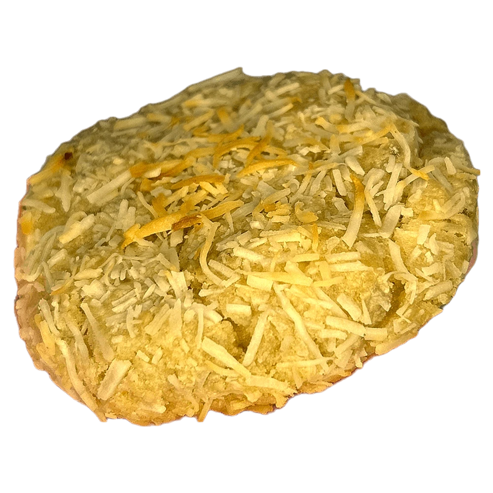 Cookie de coco com caramelo